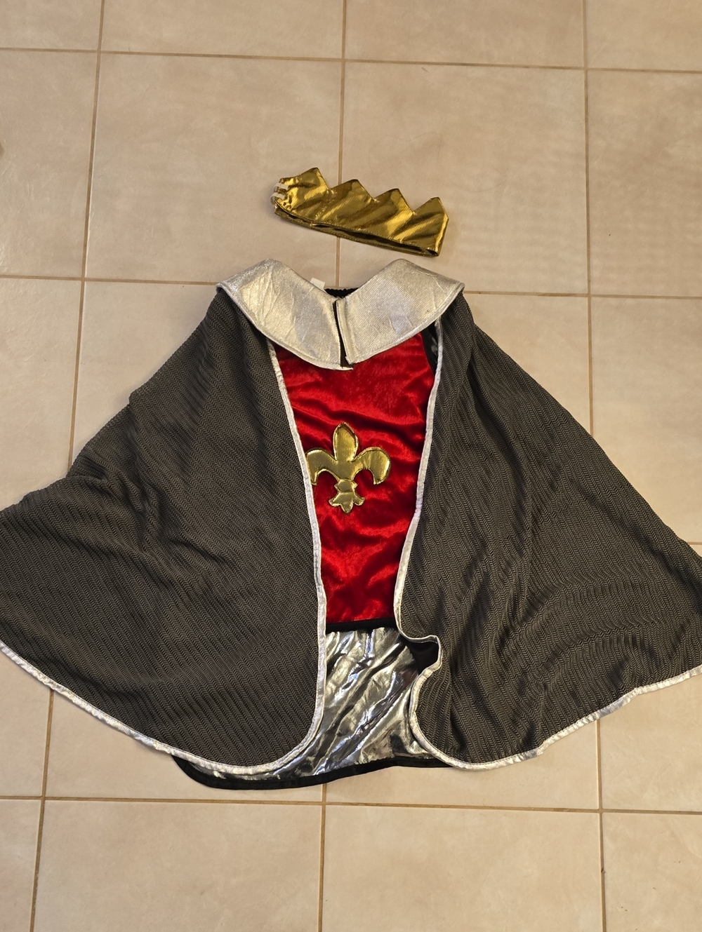 Kids Knight And/or Royal King, Reversible Costume